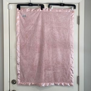 Saranoni Lush Receiving Blanket, soft pink